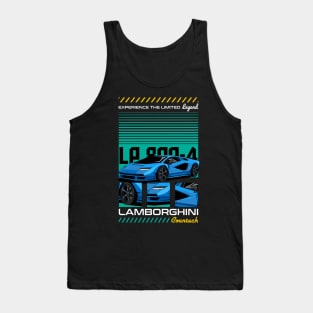 Lambo Countach Car Tank Top